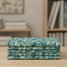 Texture Teal Multi Folded
