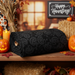 Tonal Halloween Fabric Folded