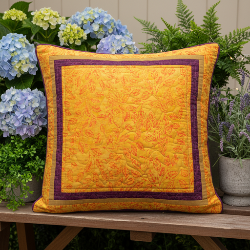 Yellow Orange Purple Butterfly Project