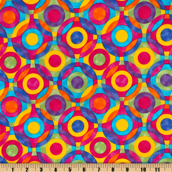 Multicolor Geometric Circles