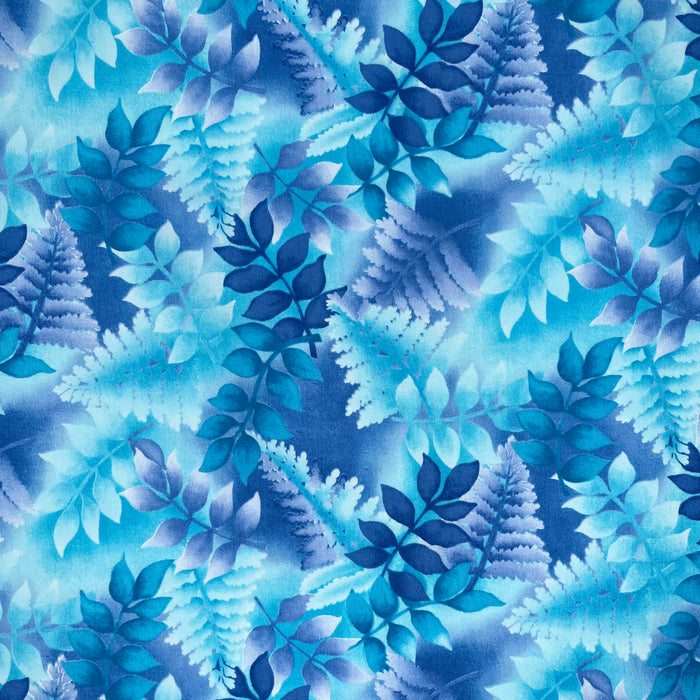 ESTATE SALE | Blue & Purple Ferns