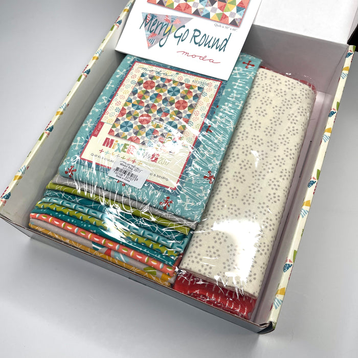 Mixed Bag, Merry Go Round Quilt Kit 50x60