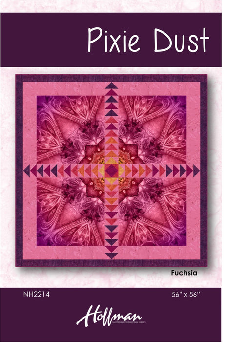 Dream Big Kaleidoscope | Pixie Dust | Hummingbird 56 x 56 Quilt Kit by Tiffany Hayes